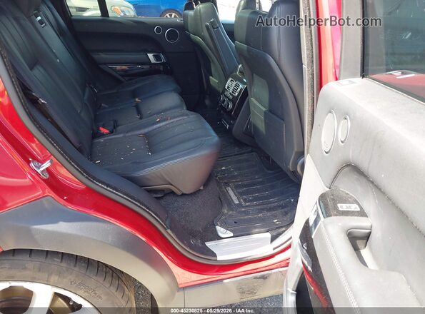 SALGS2PF0GA310158 2016 LAND ROVER RANGE ROVER Red 
