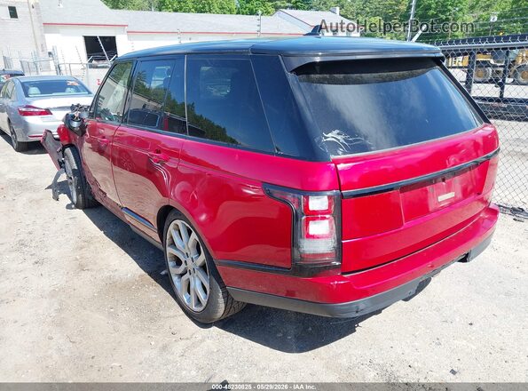SALGS2PF0GA310158 2016 LAND ROVER RANGE ROVER Red 