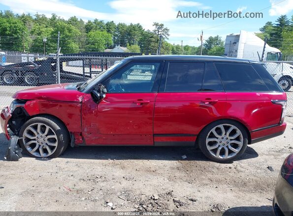 SALGS2PF0GA310158 2016 LAND ROVER RANGE ROVER Red 