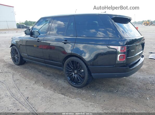 SALGS2RE1JA383616 2018 LAND ROVER RANGE ROVER Black Tył lewy