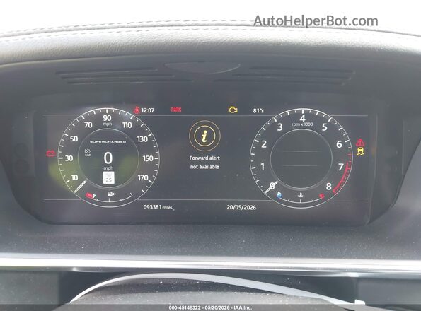 SALGS2RE1JA383616 2018 LAND ROVER RANGE ROVER Black Widok tylnych siedzeń