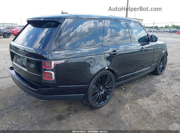 SALGS2RE1JA383616 2018 LAND ROVER RANGE ROVER Black Tył prawy