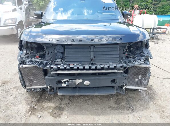 SALGS2RE1JA383616 2018 LAND ROVER RANGE ROVER Black Widok z przodu