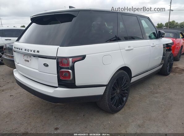 SALGS2RE5JA388494 2018 LAND ROVER RANGE ROVER White უკანა მარჯვენა