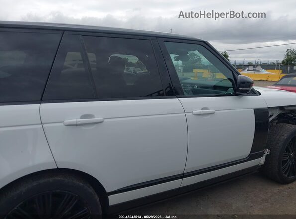 SALGS2RE5JA388494 2018 LAND ROVER RANGE ROVER White სალონის 360-გრადუსიანი ხედი