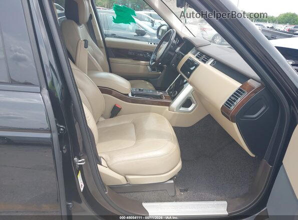 SALGS2RU0LA413358 2020 LAND ROVER RANGE ROVER Black Սալոնի դիմացի տեսք