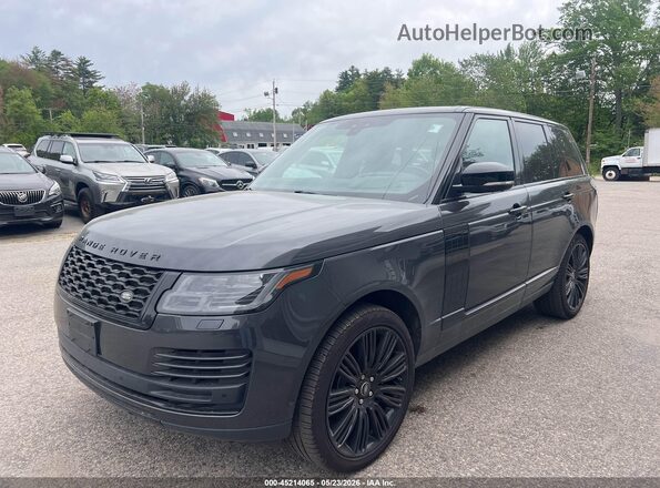 SALGS2RU2MA434021 2021 LAND ROVER RANGE ROVER Gray Առջևի ձախ երեք քառորդ տեսարան