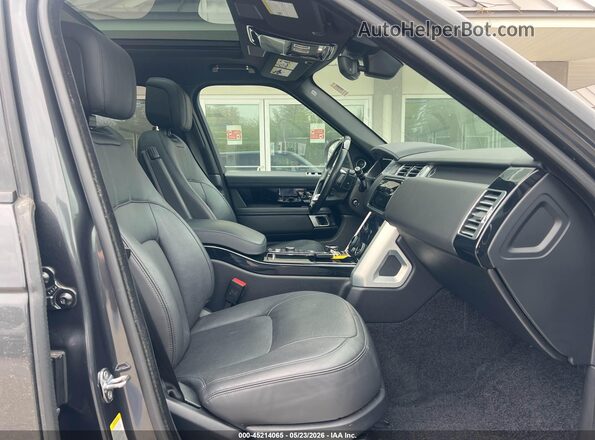 SALGS2RU2MA434021 2021 LAND ROVER RANGE ROVER Gray Սալոնի դիմացի տեսք