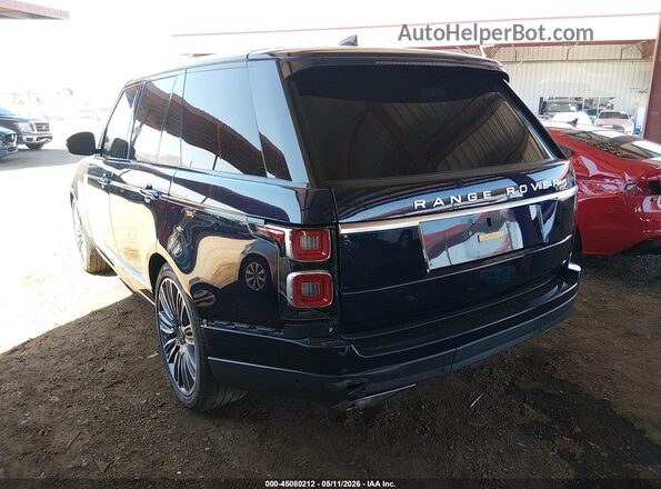SALGS2RU2MA438389 2021 LAND ROVER RANGE ROVER Черный Вид спереди