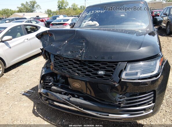 SALGS2RU4LA592732 2020 LAND ROVER RANGE ROVER Black Rear interior view