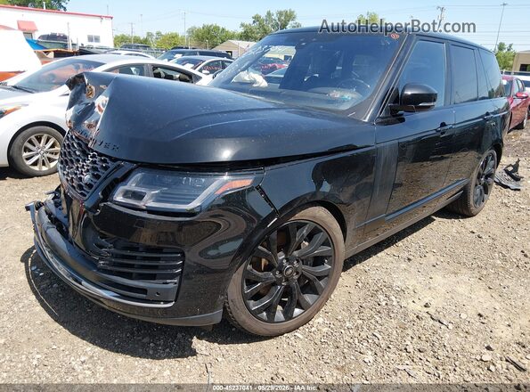 SALGS2RU4LA592732 2020 LAND ROVER RANGE ROVER Black Front left