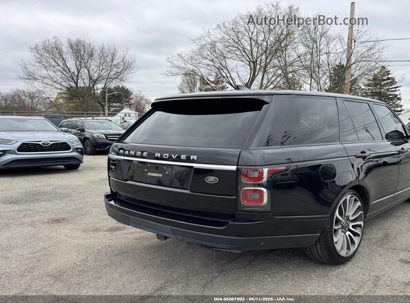 SALGS2RU5LA402954 2020 LAND ROVER RANGE ROVER Черный Задняя правая четверть