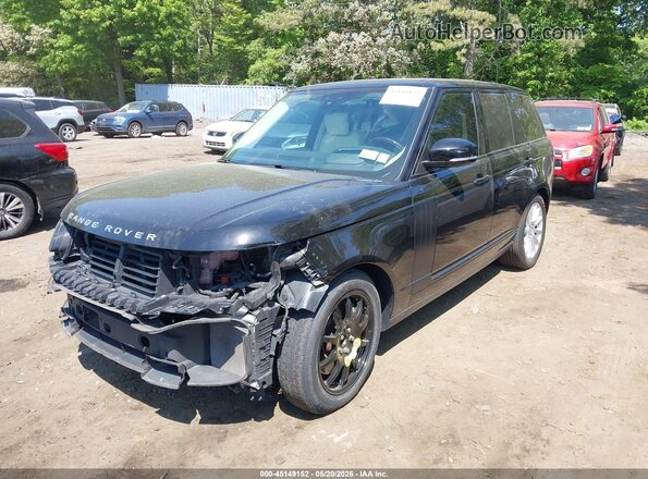 SALGS2RU6LA589623 2020 LAND ROVER RANGE ROVER Black Передня ліва чверть