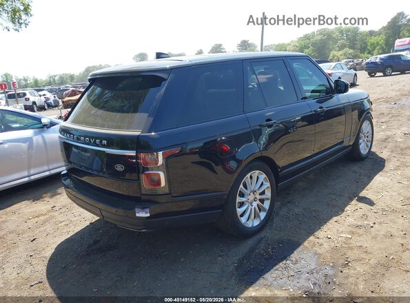 SALGS2RU6LA589623 2020 LAND ROVER RANGE ROVER Black Задня права чверть