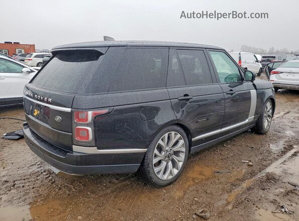 SALGS2RU6NA464804 2022 LAND ROVER RANGE Черный Задняя правая четверть