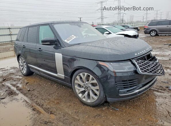 SALGS2RU6NA464804 2022 LAND ROVER RANGE Черный Передняя правая четверть