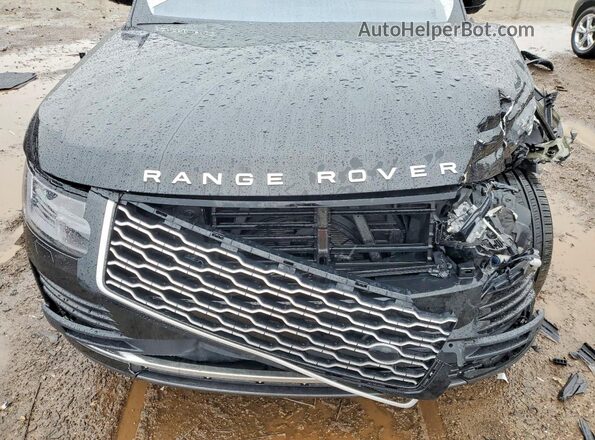 SALGS2RU6NA464804 2022 LAND ROVER RANGE Черный Вид задней части салона
