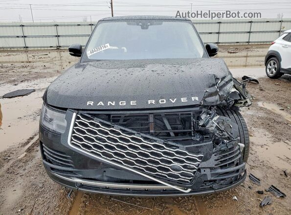 SALGS2RU6NA464804 2022 LAND ROVER RANGE Черный Вид спереди