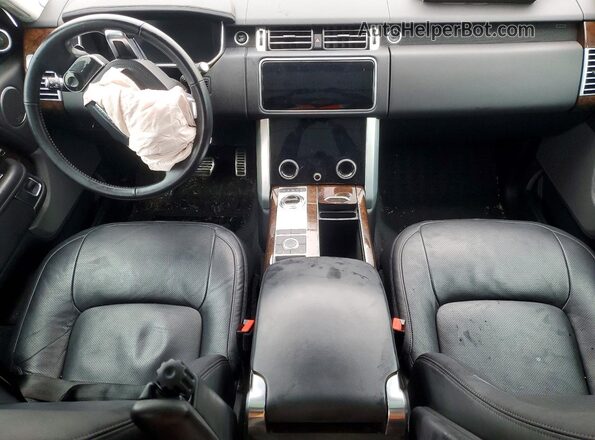 SALGS2RU6NA464804 2022 LAND ROVER RANGE Черный Вид панели приборов