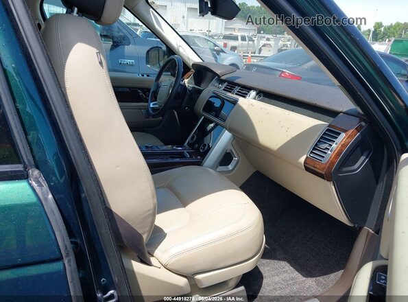 SALGS2RU8LA575884 2020 LAND ROVER RANGE ROVER Green წინა სალონის ხედი
