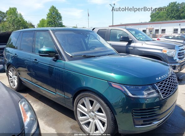 SALGS2RU8LA575884 2020 LAND ROVER RANGE ROVER Green უკანა სალონის ხედი