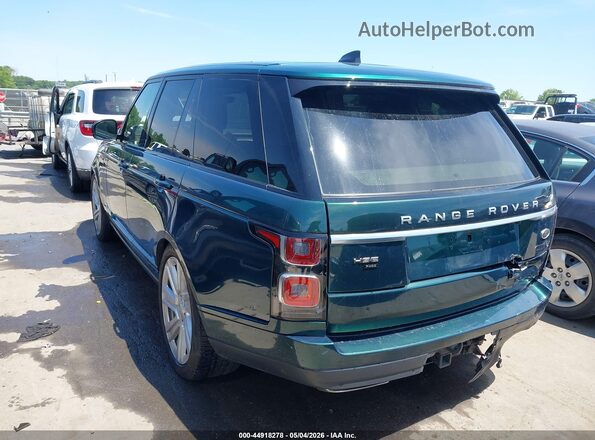 SALGS2RU8LA575884 2020 LAND ROVER RANGE ROVER Green უკანა მარცხენა