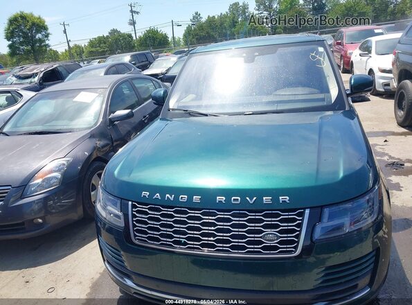 SALGS2RU8LA575884 2020 LAND ROVER RANGE ROVER Green ხელსაწყოთა პანელის ხედი