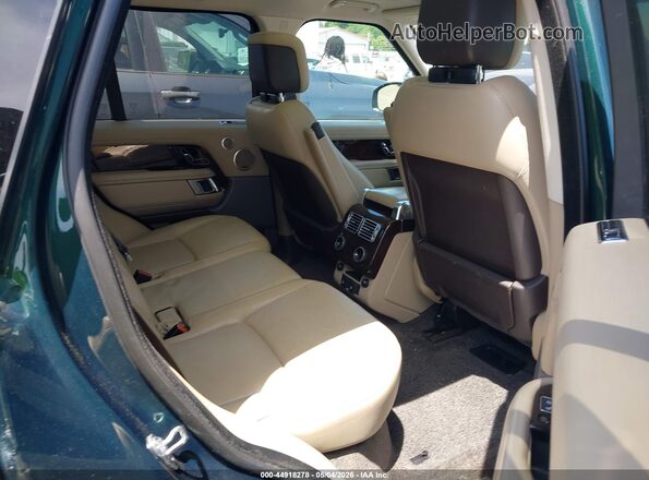 SALGS2RU8LA575884 2020 LAND ROVER RANGE ROVER Green VIN კოდის სტიკერის ხედი