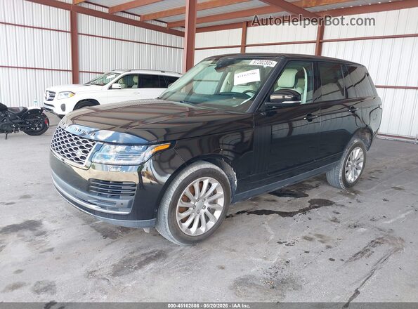 SALGS2RU9LA414606 2020 LAND ROVER RANGE ROVER Черный Передняя левая четверть