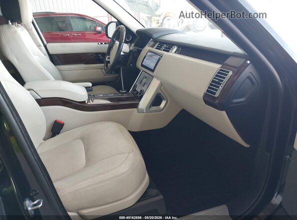 SALGS2RU9LA414606 2020 LAND ROVER RANGE ROVER Черный Вид салона спереди