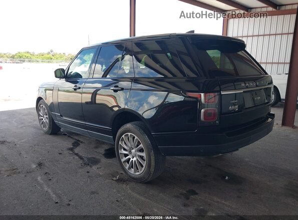 SALGS2RU9LA414606 2020 LAND ROVER RANGE ROVER Черный Задняя левая четверть
