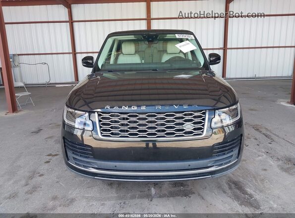 SALGS2RU9LA414606 2020 LAND ROVER RANGE ROVER Черный Вид спереди