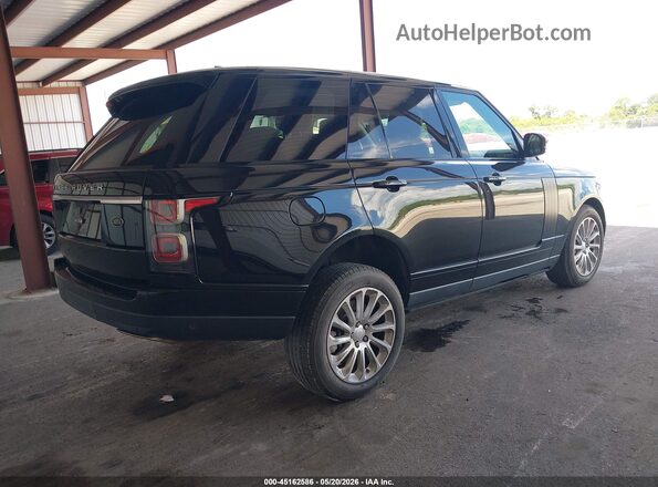 SALGS2RU9LA414606 2020 LAND ROVER RANGE ROVER Черный Задняя правая четверть