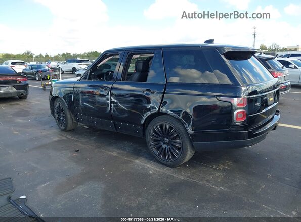 SALGS2SE2LA405359 2020 LAND ROVER RANGE ROVER Black Tył lewy