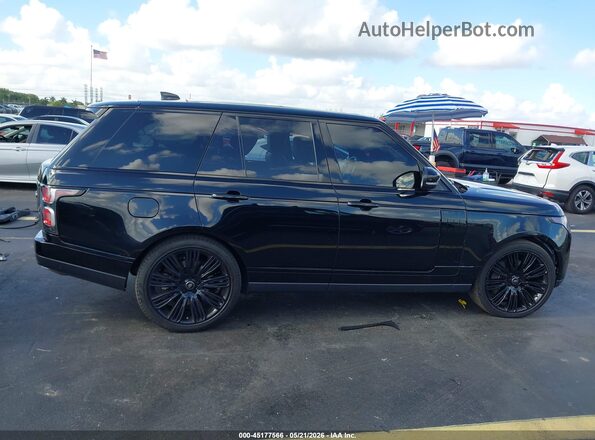 SALGS2SE2LA405359 2020 LAND ROVER RANGE ROVER Black Widok wnętrza 360 stopni