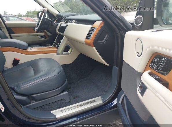SALGS2SE2MA432580 2021 LAND ROVER RANGE ROVER Blue Vista interior delantera