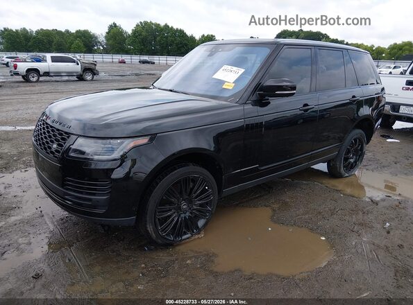 SALGS2SE5MA446313 2021 LAND ROVER RANGE ROVER Black Przód lewy