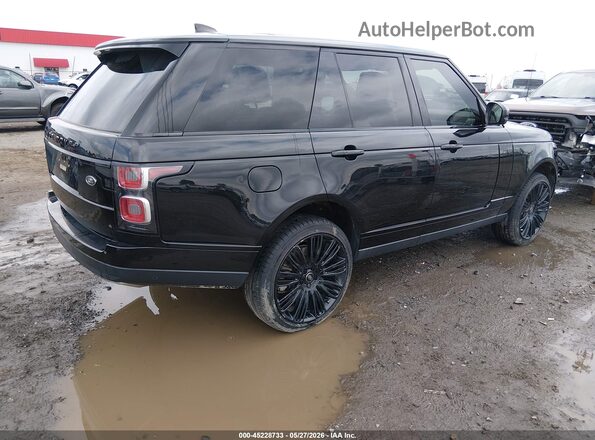 SALGS2SE5MA446313 2021 LAND ROVER RANGE ROVER Black Tył prawy