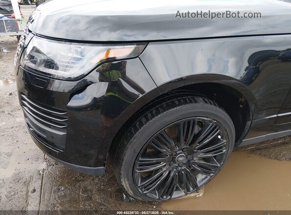 SALGS2SE5MA446313 2021 LAND ROVER RANGE ROVER Black Widok z przodu