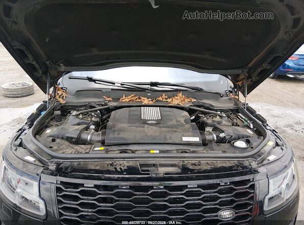 SALGS2SE5MA446313 2021 LAND ROVER RANGE ROVER Black Widok z tyłu