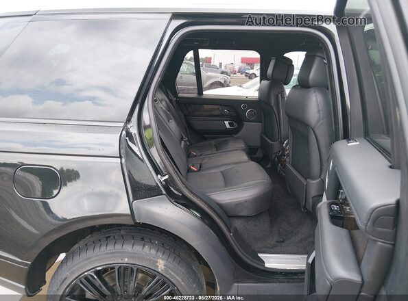 SALGS2SE5MA446313 2021 LAND ROVER RANGE ROVER Black Widok naklejki z numerem VIN