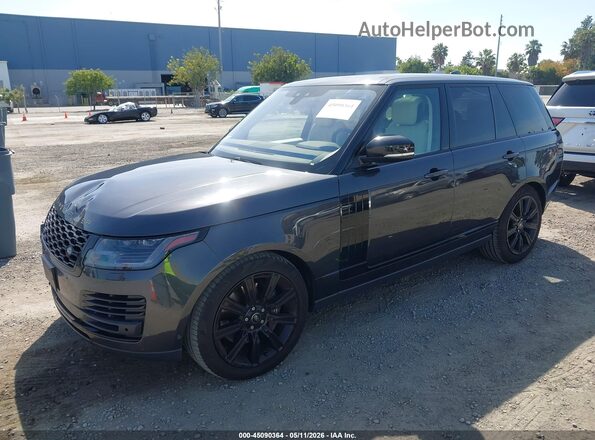 SALGS2SE7NA471828 2022 LAND ROVER RANGE ROVER Gray Front left