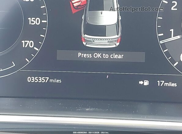 SALGS2SE7NA471828 2022 LAND ROVER RANGE ROVER Gray 