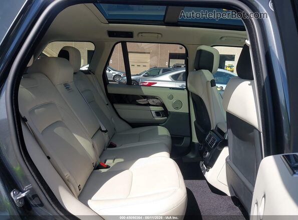 SALGS2SE7NA471828 2022 LAND ROVER RANGE ROVER Gray VIN sticker view