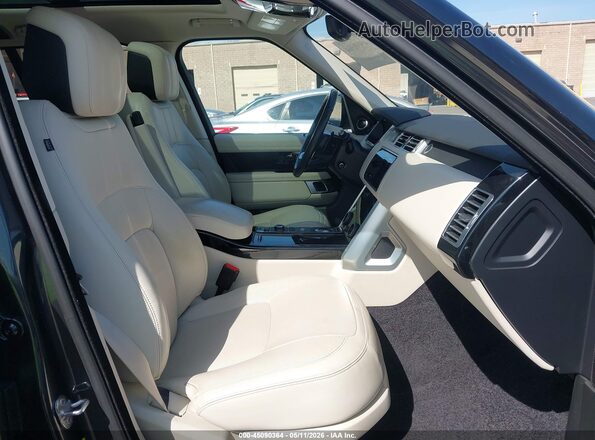 SALGS2SE7NA471828 2022 LAND ROVER RANGE ROVER Gray Front interior view
