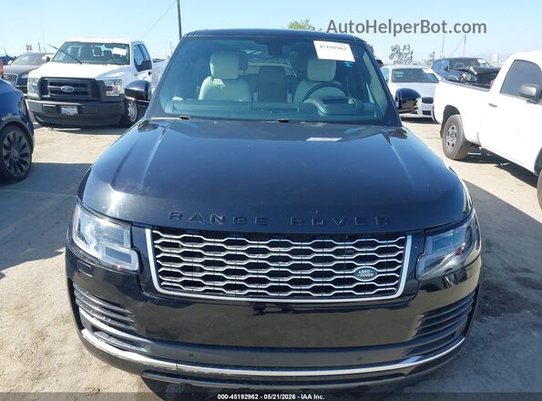 SALGS2SEXMA446484 2021 LAND ROVER RANGE ROVER Черный Вид спереди