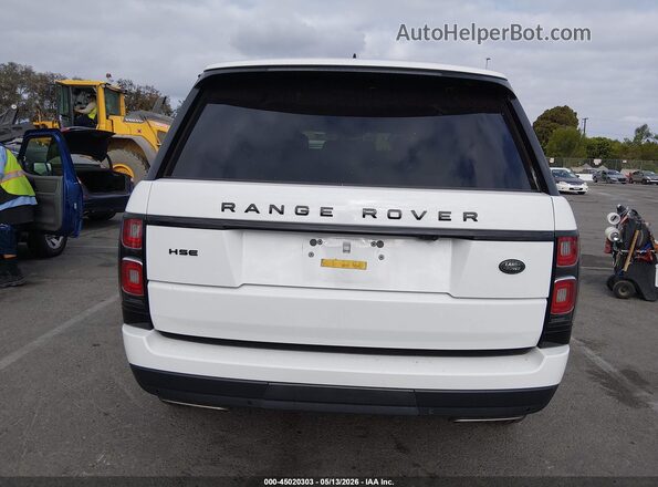 SALGS2SV3JA515690 2018 LAND ROVER RANGE ROVER White 