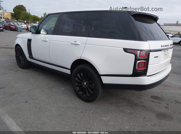 SALGS2SV3JA515690 2018 LAND ROVER RANGE ROVER White Tył lewy