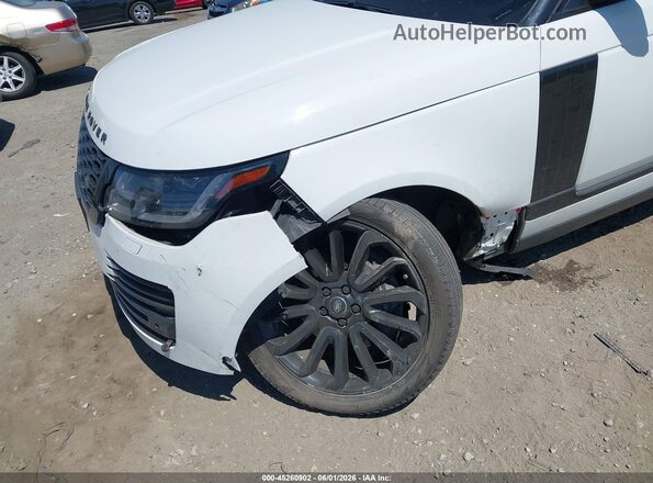 SALGS2SV6KA547891 2019 LAND ROVER RANGE ROVER White Вид спереду