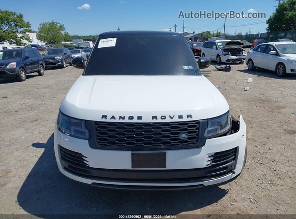 SALGS2SV6KA547891 2019 LAND ROVER RANGE ROVER White Вид задньої частини салону